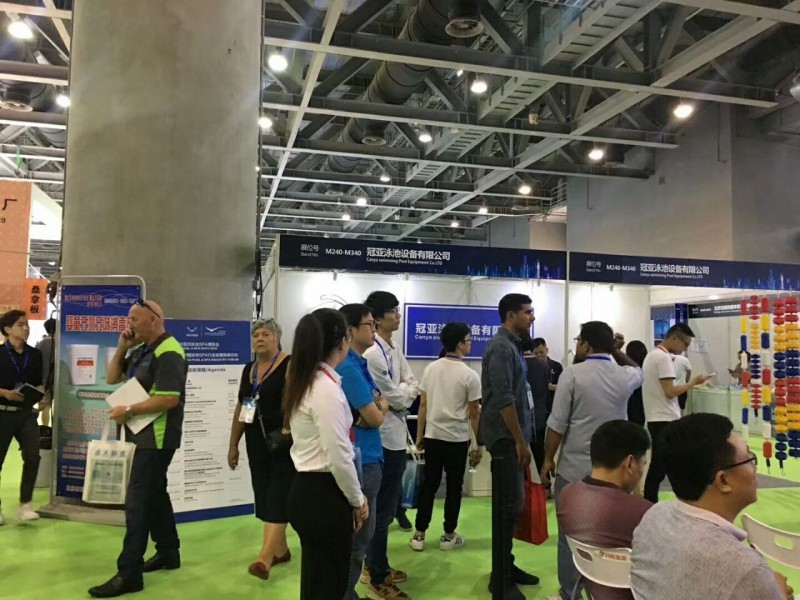 名企聚首廣州，2018亞洲泳池SPA博覽會昨日開幕