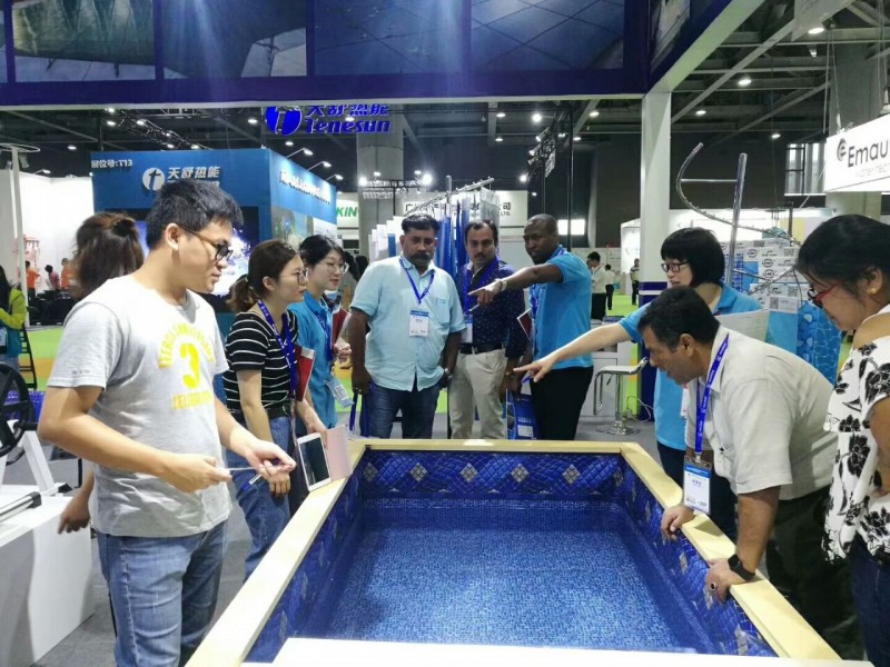 名企聚首廣州，2018亞洲泳池SPA博覽會昨日開幕